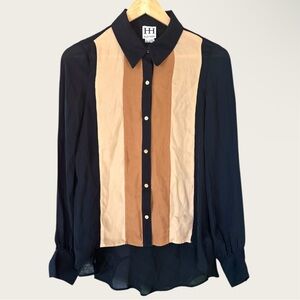 HAUTE HIPPIE 100% Silk Blouse